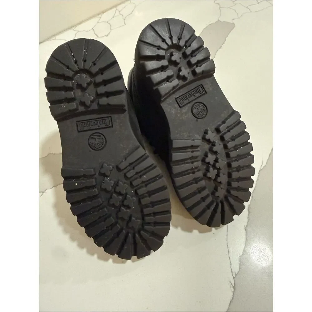 Timberland Waterproof PrimaLoft® Toddler Boots | Black Nubuck | Toddler Size 10